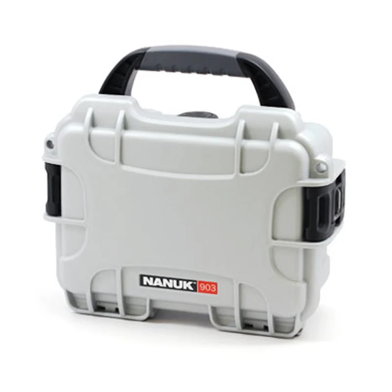 Valise Rigide Nanuk 903 avec Mousse (Argent)