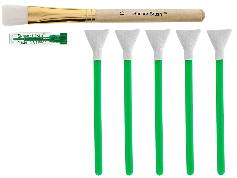 Ensemble de Nettoyage Pinceau, 1.6x(5x) et Sensor Clean 1.15ml