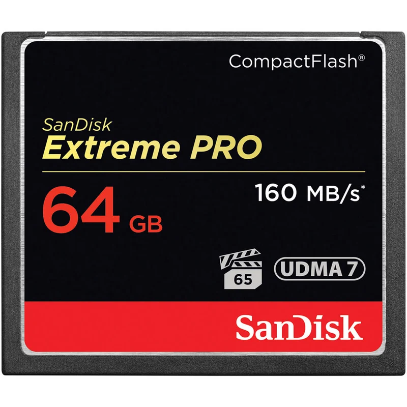 Carte Mémoire CompactFlash Extreme PRO UDMA 7 64GB
