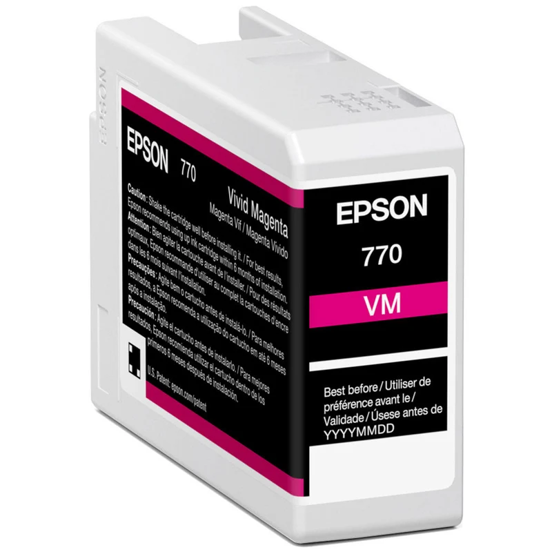 Cartouche d’Encre UltraChrome PRO10 770 Magenta Vif (25mL)
