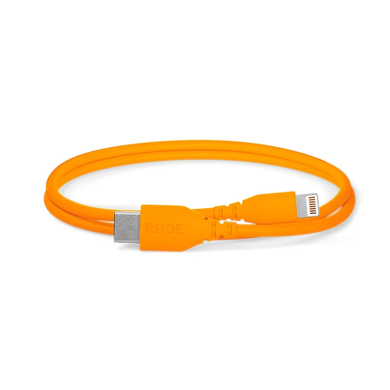 Câble SC21 USB-C à Lightning 30cm (Orange)