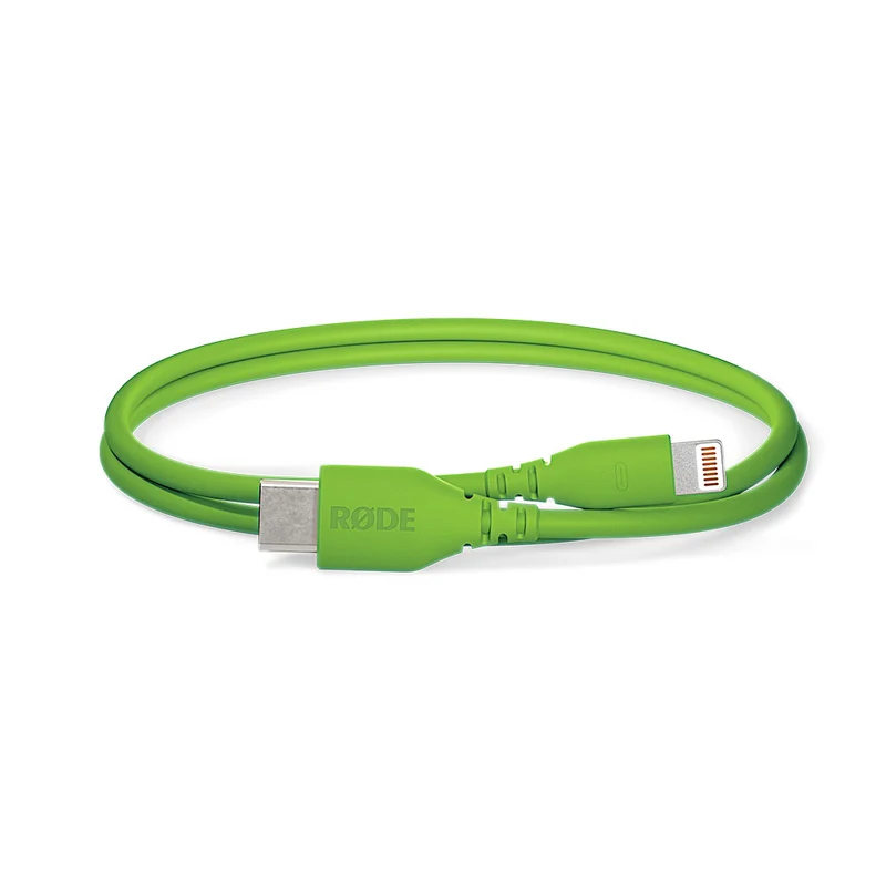 Câble SC21 USB-C à Lightning 30cm (Vert)