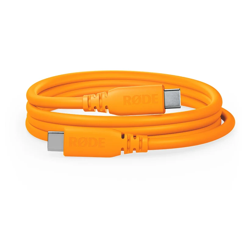 Câble SC27 ultra-rapide SuperSpeed USB-C à USB-C 2m (Orange)