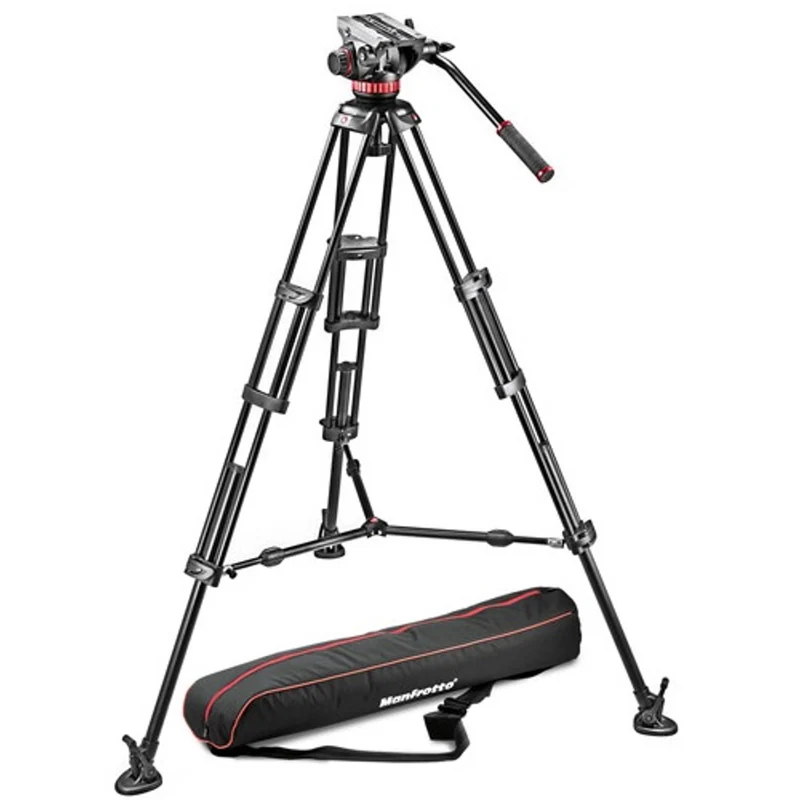 Trépied 546B avec Tête Vidéo Pro MVH502A et Sac