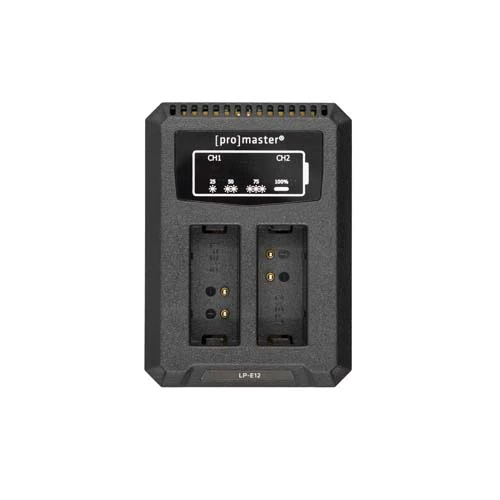 Chargeur Double USB pour Pile Canon LP-E12
