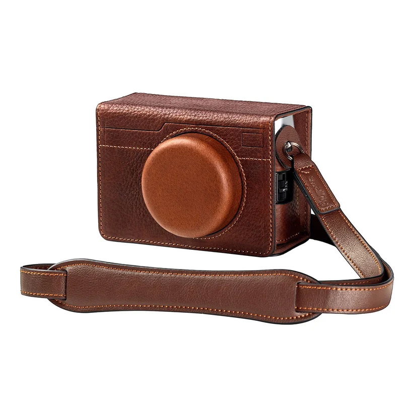 Étui en Cuir pour Fujifilm X100VI (Brun)