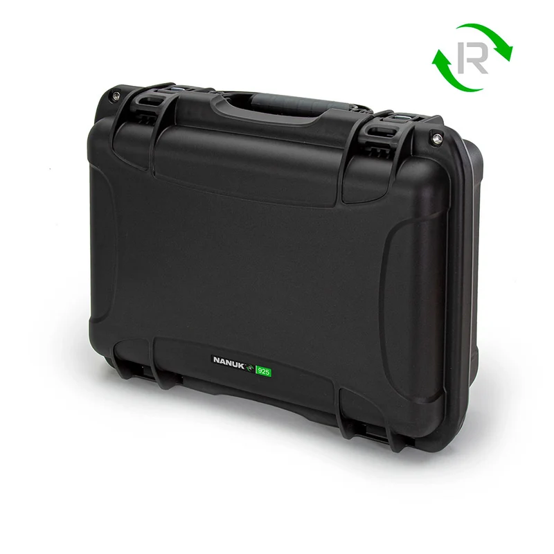Valise Rigide Nanuk-R 925 résine recyclée avec mousse (Noir)
