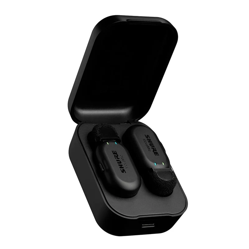 Microphone MoveMic + Étui de chargement (2 Microphones)