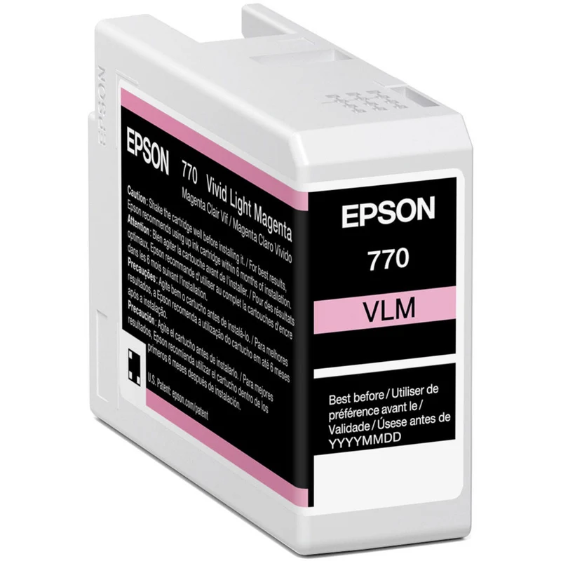 Cartouche d’Encre UltraChrome PRO10 770 Magenta Clair Vif (25mL)