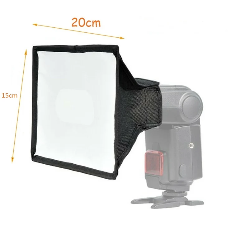 Boîte de Diffusion pour flash speedlite (15 x 20cm)