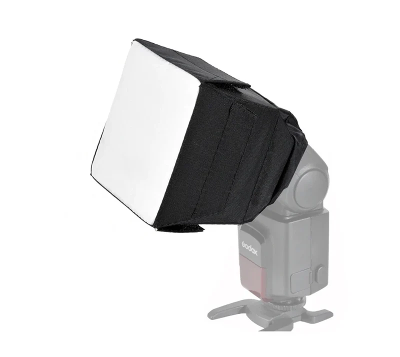 Boîte de Diffusion pour flash speedlite (10 x 10cm)