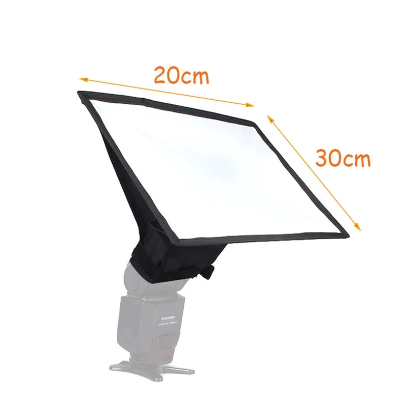 Boîte de Diffusion pour flash speedlite (20 x 30cm)
