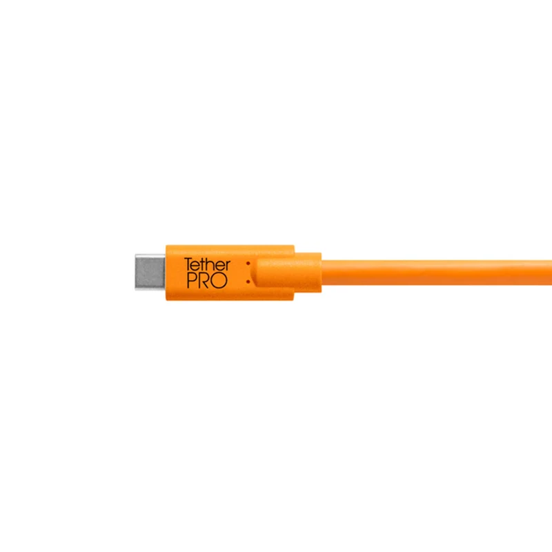 Câble TetherPro USB-C à 2.0 Mini-B 8-Pin 15 pieds (Orange)