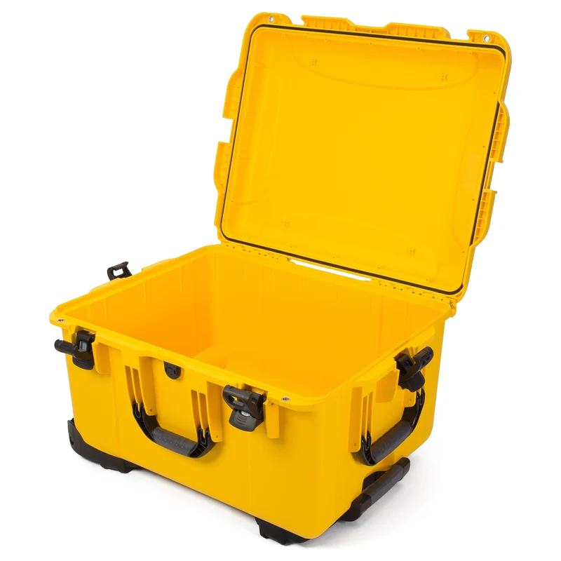 Valise Rigide à Roulettes Nanuk 960 avec Séparateurs Rembourrés (Jaune)