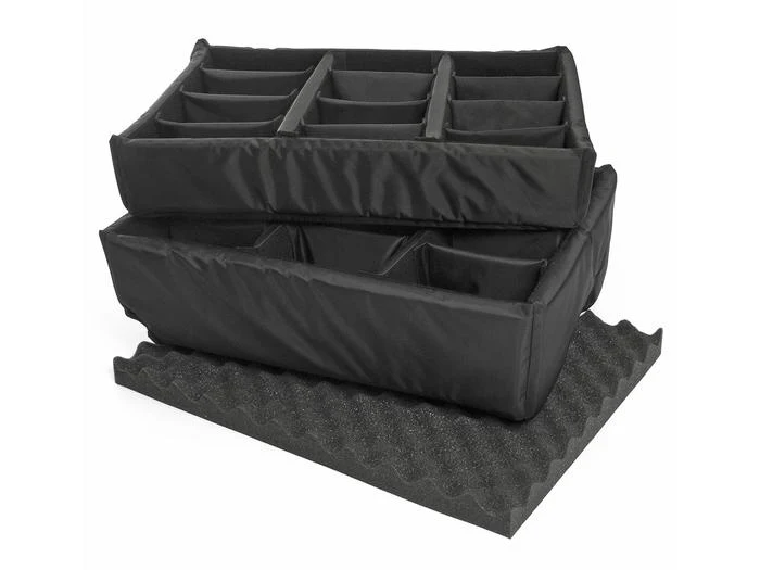 Valise Rigide à Roulettes Nanuk 960 avec Séparateurs Rembourrés (Jaune)