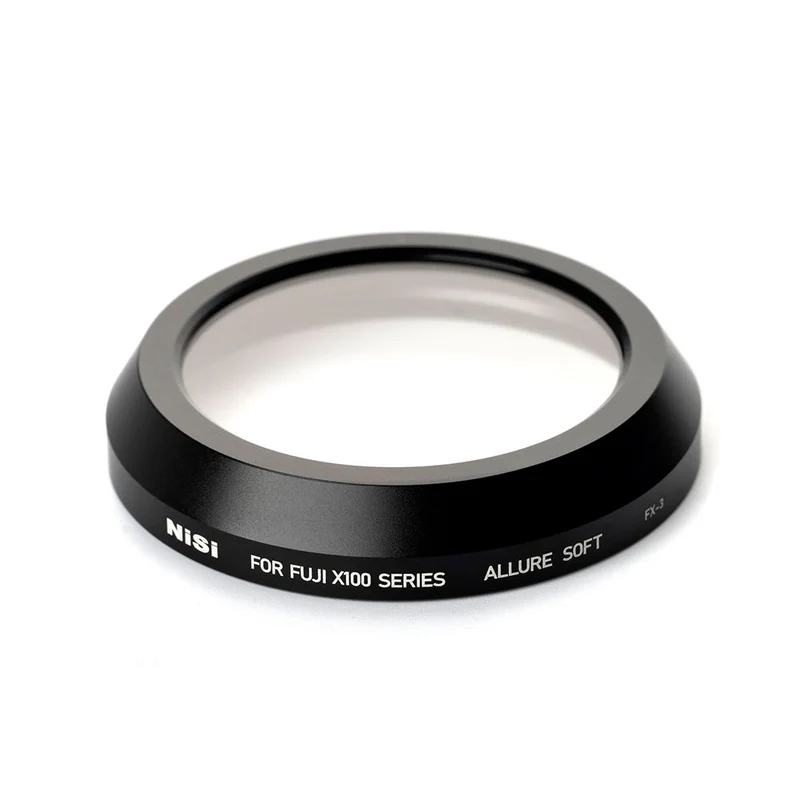 Filtre Allure Blanc doux Soft White pour Fuji X100VI (Noir)