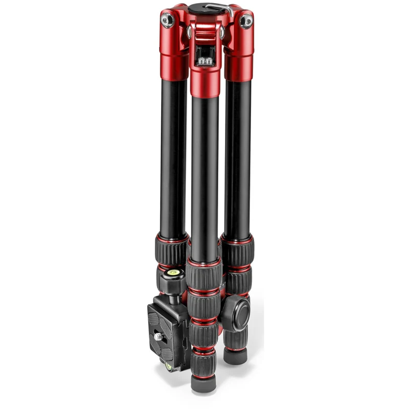 Petit Trépied Element Traveller en Aluminium avec Tête (Rouge)