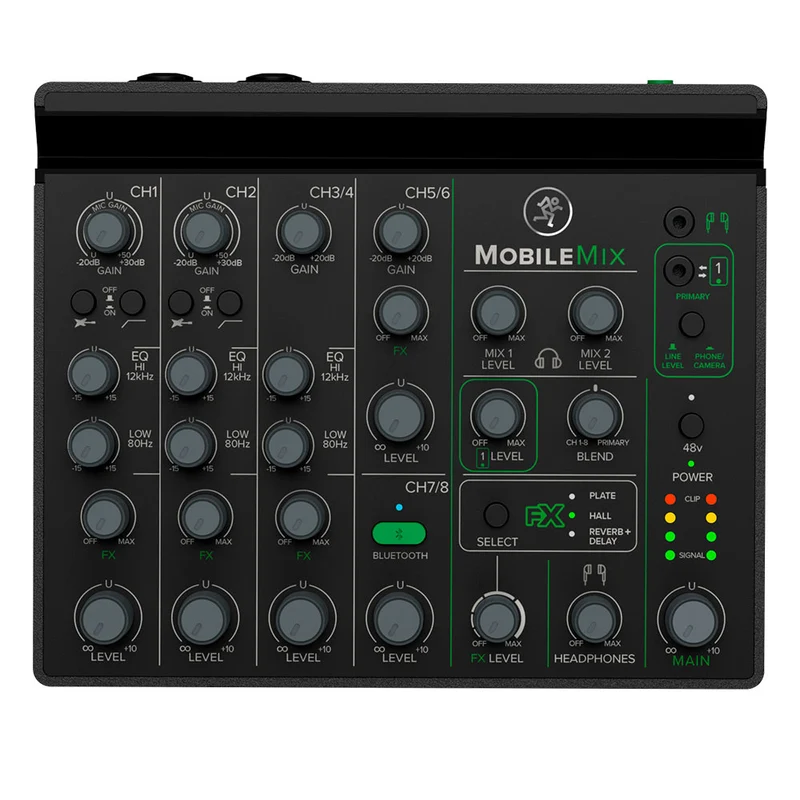 Table de mixage 8 canaux MobileMix