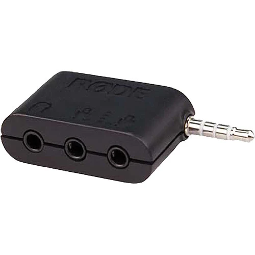 Adaptateur SC6 Deux Entrées TRRS et une Sortie Casque pour Téléphone Intelligent
