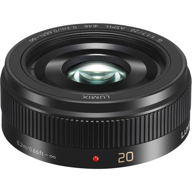 Lumix G 20mm f/1.7 II ASPH (Noir)