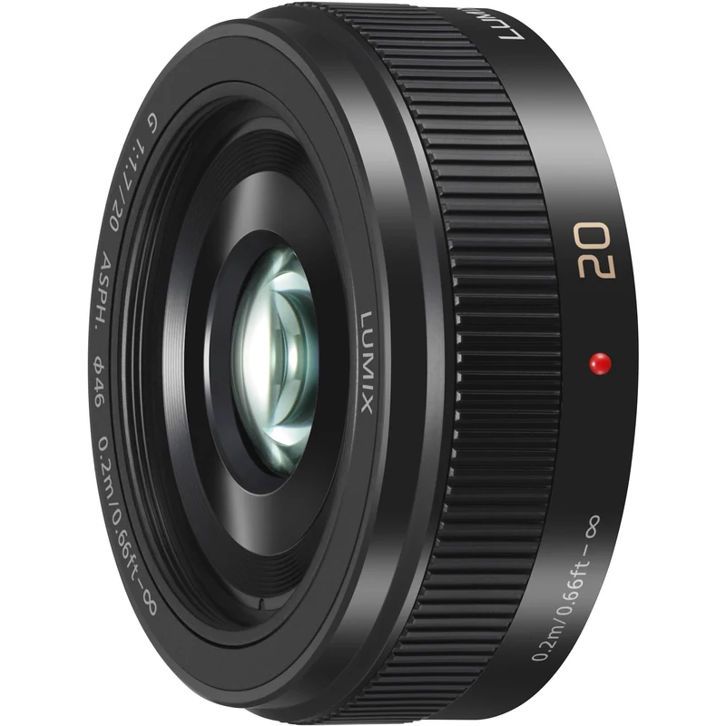 Lumix G 20mm f/1.7 II ASPH (Noir)