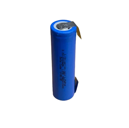 Batterie 18650 LiFEPO4 3.2v 2000mAh avec languettes