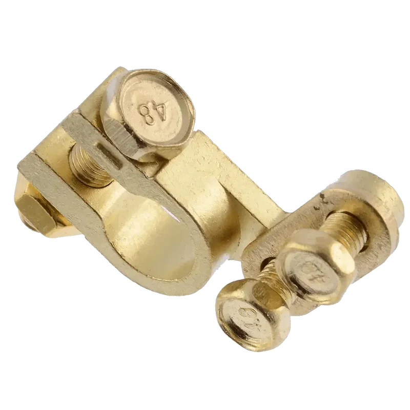 Paire de pinces pour batterie de voiture métal